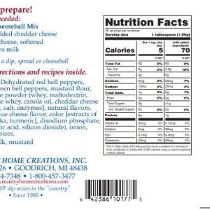 Cheddar Cheeseball Mix