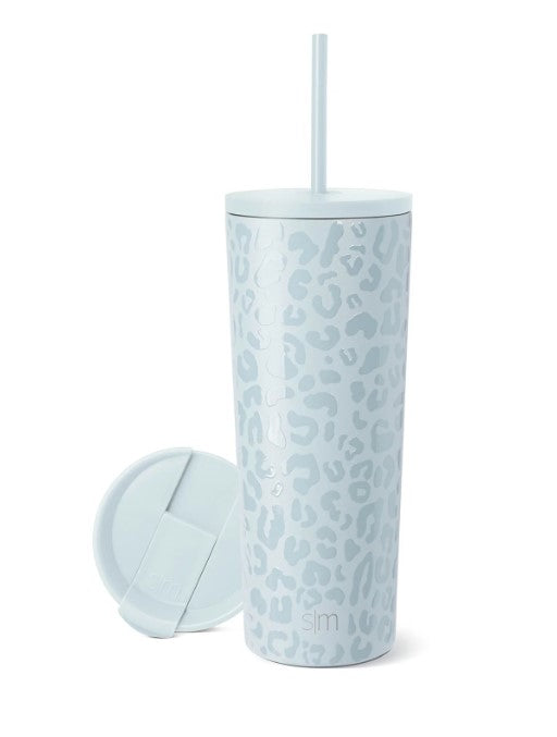 Simple Modern 28 oz Tumbler with Lid & Straw Review Ocean Geode 