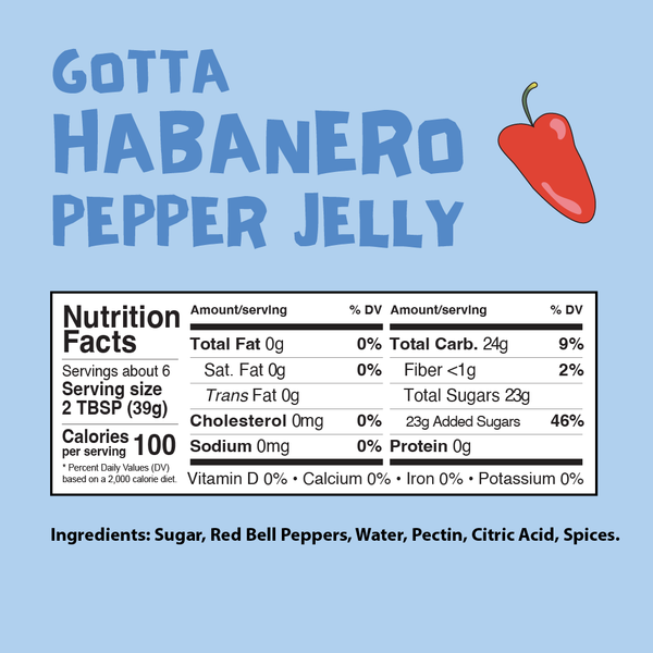 Gotta Habanero Pepper Jelly 8.40 oz