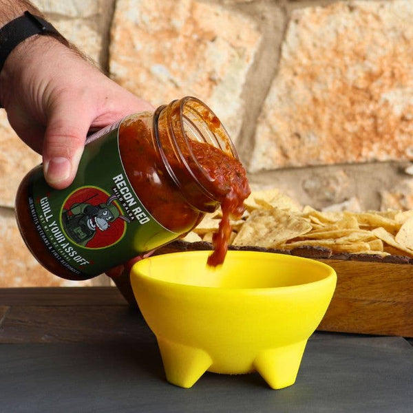 Recon Red Mild Salsa - fresh homemade gourmet spicy chips