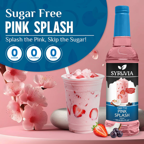 Sugar-Free Pink Splash Syrup