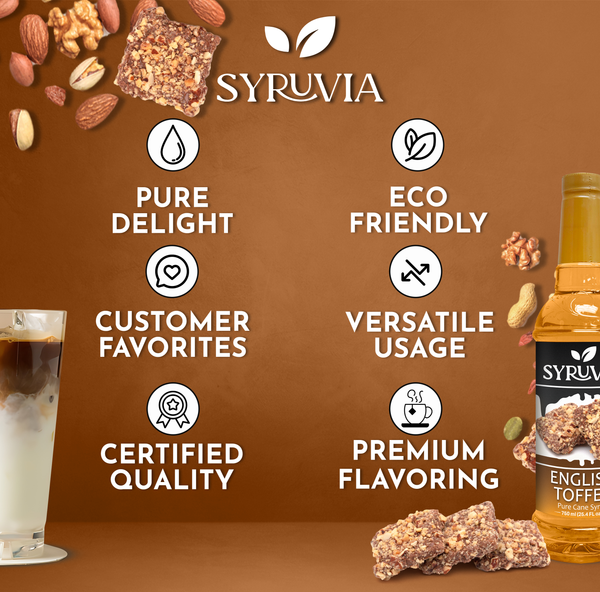 Syruvia English Toffee Syrup