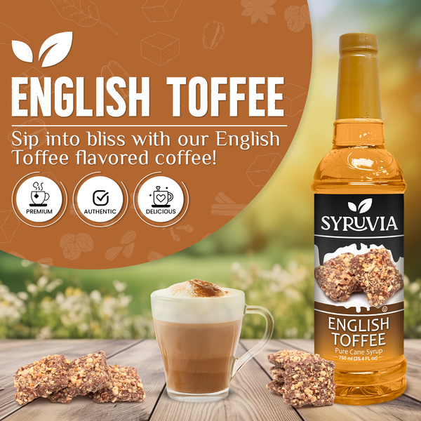 Syruvia English Toffee Syrup