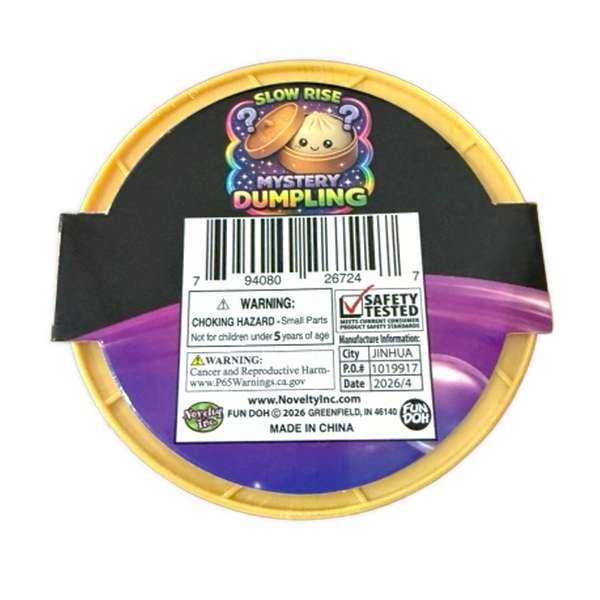 Fun Doh Mystery Slow Rise Dumpling VIRAL Squish Toy