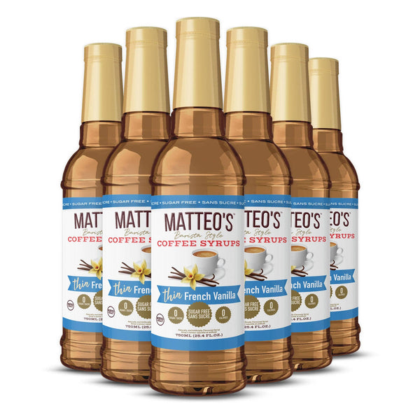 Sugar Free Coffee Syrup, French Vanilla: 1 Bottle