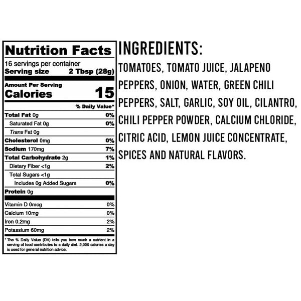 Recon Red Mild Salsa - fresh homemade gourmet spicy chips