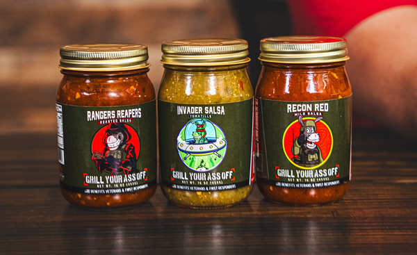 Recon Red Mild Salsa - fresh homemade gourmet spicy chips
