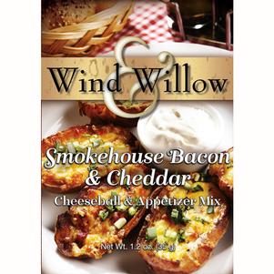 Wind & Willow Smokehouse Bacon and Cheddar Savory Cheeseball Dip Mix