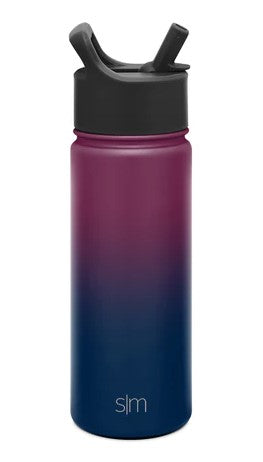 Summit Water Bottle with Straw Lid - 18oz