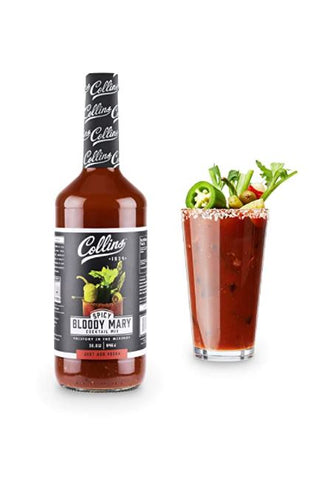 Collins Spicy Bloody Mary Mix 32 oz