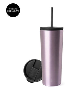 Simple Modern Stainless Steel Vacuum Insulated Classic Tumbler with Lid and  Straw