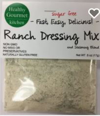 Healthy Gourmet Kitchen-Ranch Dressing and Dip Mix